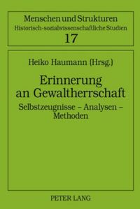 Produktbild: Erinnerung an Gewaltherrschaft