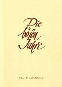 Produktbild: Die b&ouml;sen Jahre