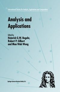 Produktbild: Analysis and Applications - ISAAC 2001