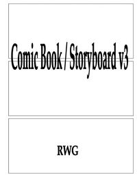 Produktbild: Comic Book / Storyboard v3