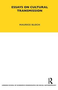 Produktbild: Essays on Cultural Transmission