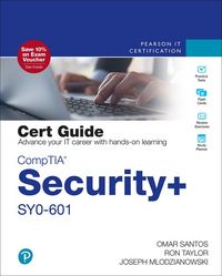 Produktbild: Mlodzianowski, J: CompTIA Security+ SY0-601 Cert Guide