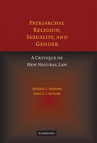 Produktbild: Patriarchal Religion, Sexuality, and Gender