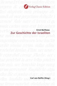 Produktbild: Bertheau, E: Zur Geschichte der Israeliten