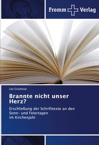 Produktbild: Brannte nicht unser Herz?