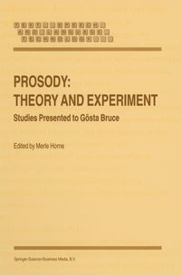 Produktbild: Prosody: Theory and Experiment