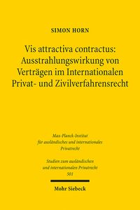 Produktbild: Horn, S: Vis attractiva contractus: Ausstrahlungswirkung von