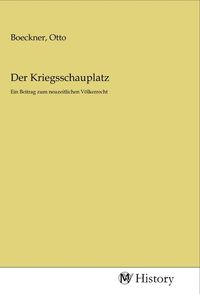 Produktbild: Der Kriegsschauplatz
