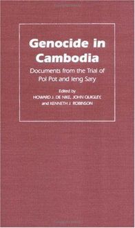Produktbild: Genocide in Cambodia