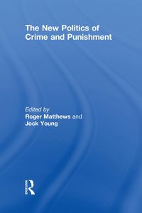 Produktbild: The New Politics of Crime and Punishment