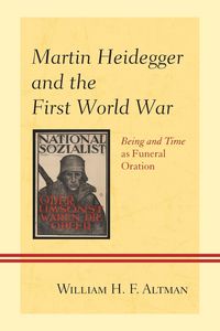 Produktbild: Martin Heidegger and the First World War