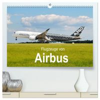 Produktbild: Flugzeuge von Airbus (hochwertiger Premium Wandkalender 2026 DIN A2 quer), Kunstdruck in Hochglanz