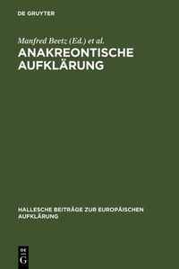 Produktbild: Anakreontische Aufkl&auml;rung