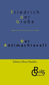 Produktbild: Der Antimachiavell