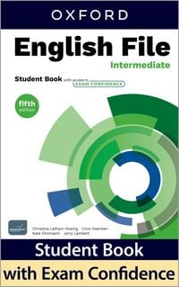 Produktbild: English File: Intermediate Student Book + Exam confidence
