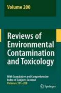 Produktbild: Reviews of Environmental Contamination and Toxicology 200