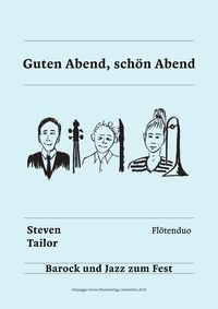 Produktbild: Guten Abend, sch&ouml;n Abend: Ausgabe f&uuml;r Fl&ouml;tenduo