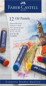 Produktbild: Faber-Castell Ölpastellkreiden, 12er Set