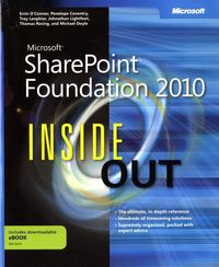 Produktbild: O'Connor: Microsoft SharePoint Foundation 2010 Inside Out