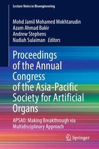 Produktbild: Proceedings of the Annual Congress of the Asia-Pacific Society for Artificial Organs