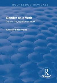 Produktbild: Fitzsimons, A: Gender as a Verb