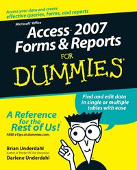 Produktbild: Access 2007 Forms and Reports for Dummies