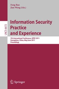 Produktbild: Information Security Practice and Experience