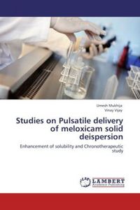 Produktbild: Mukhija, U: Studies on Pulsatile delivery of meloxicam solid