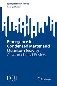 Produktbild: Emergence in Condensed Matter and Quantum Gravity