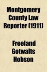 Produktbild: Montgomery County Law Reporter (Volume 27)