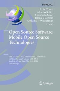 Produktbild: Open Source Software: Mobile Open Source Technologies