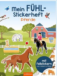 Bild vom Artikel Mein Fühl-Stickerheft – Pferde vom Autor Lena Bellermann