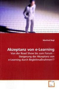 Produktbild: Nagl, M: Akzeptanz von e-Learning