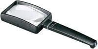 Produktbild: Eschenbach 2655750 Handlupe Vergr&ouml;&szlig;erungsfaktor: 3.5 x Linsengr&ouml;&szlig;e: (L x B) 75 mm x 50 mm Schwarz