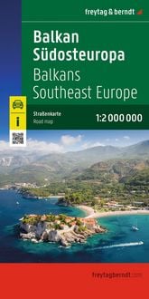 Produktbild: Freytag & berndt Stra&szlig;enkarte Balkan - S&uuml;dosteuropa 1:2 Mio.