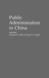 Produktbild: Public Administration in China