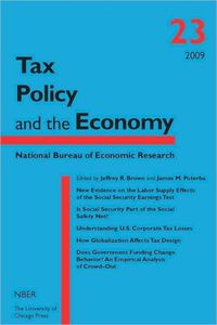 Produktbild: Tax Policy & The Economy V23