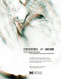 Produktbild: ACADIA 2016 POSTHUMAN FRONTIERS