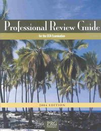 Produktbild: Professional Review Guide for the Cca Examination 2004 Edition with Interactive CD-ROM