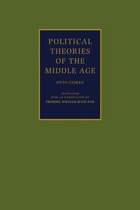 Produktbild: Political Theories of the Middle Age