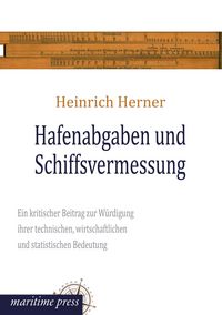 Produktbild: Hafenabgaben und Schiffsvermessung