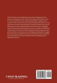 Produktbild: A Short History of Early Modern England