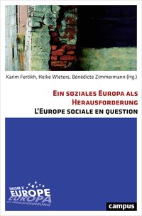 Produktbild: Ein soziales Europa als Herausforderung. L'Europe sociale en question