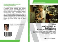 Produktbild: Ma&szlig;nahmen der Betrieblichen Gesundheitsf&ouml;rderung
