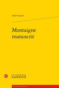 Produktbild: Montaigne Manuscrit