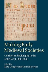 Produktbild: Making Early Medieval Societies