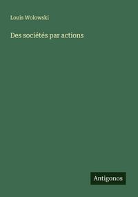 Produktbild: Des soci&eacute;t&eacute;s par actions