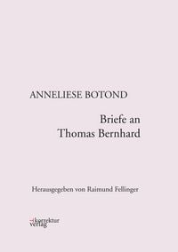 Produktbild: Briefe an Thomas Bernhard