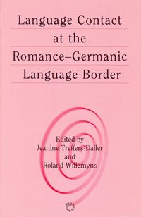 Produktbild: Language Contact at the Romance-Germanic Language Border