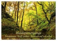 Produktbild: Waldspazierg&auml;nge: Entspannen - Kraft tanken - Besinnen auf sich selbst (Wandkalender 2027 DIN A3 quer), CALVENDO Monatskalender